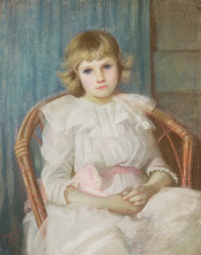 Portrait of a Young Girl by Florence Cooper